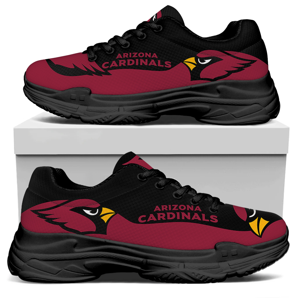 Men's Arizona Cardinals Edition Chunky Sneakers With Line 002